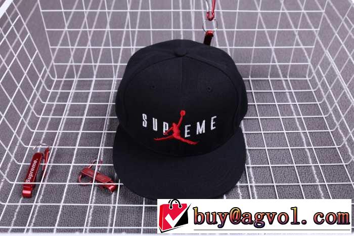 派手過ぎず　2015秋冬 SUPREME シュプリーム 快適な帽子 2色可選