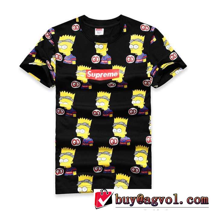 やすい　2015春夏 SUPREME シュプリーム 半袖Tシャツ 2色可選