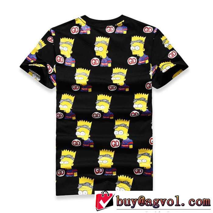 やすい　2015春夏 SUPREME シュプリーム 半袖Tシャツ 2色可選