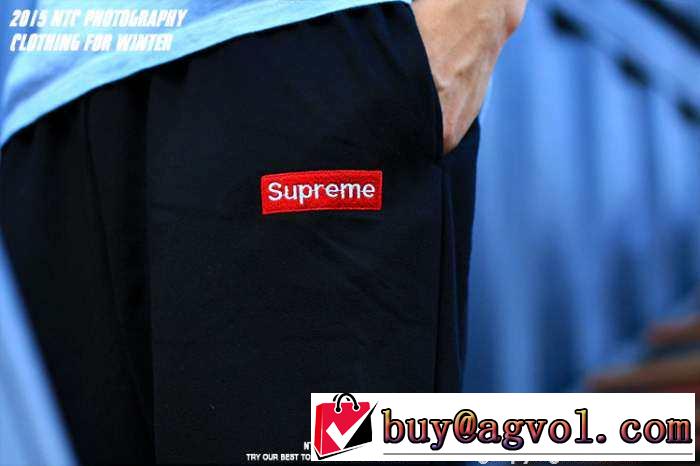 活躍するイメージの　 2015秋冬 supreme シュプリーム魅力的 スポーツパンツ 2色可選