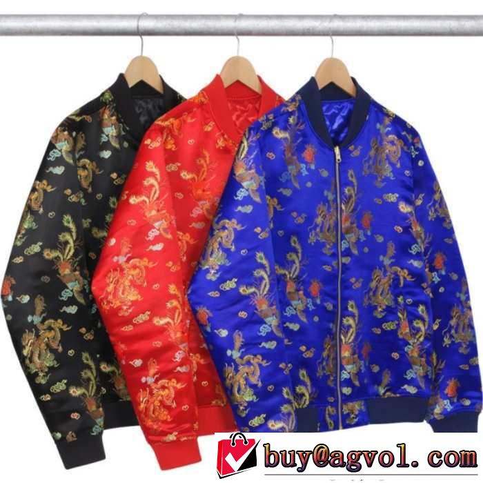 個性派！ 2015 SUPREME シュプリーム ブルゾン 3色可選