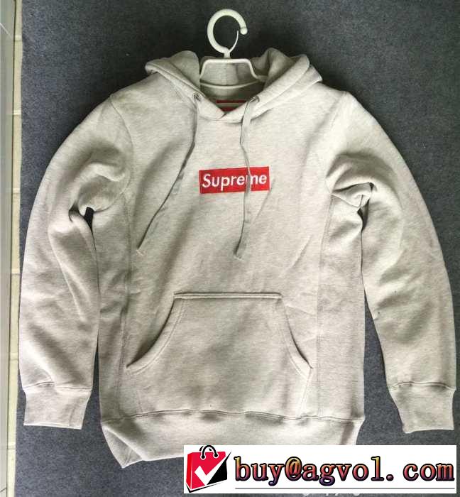 抜群の雰囲気が作れる!  2015秋冬  SUPREME シュプリーム パーカー 帽子付け　2色可選