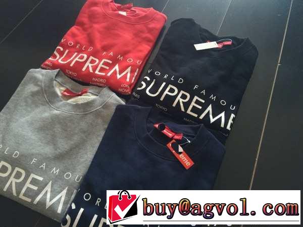  爆買い  2015秋冬 SUPREME シュプリーム プルオーバーパーカー 4色可選