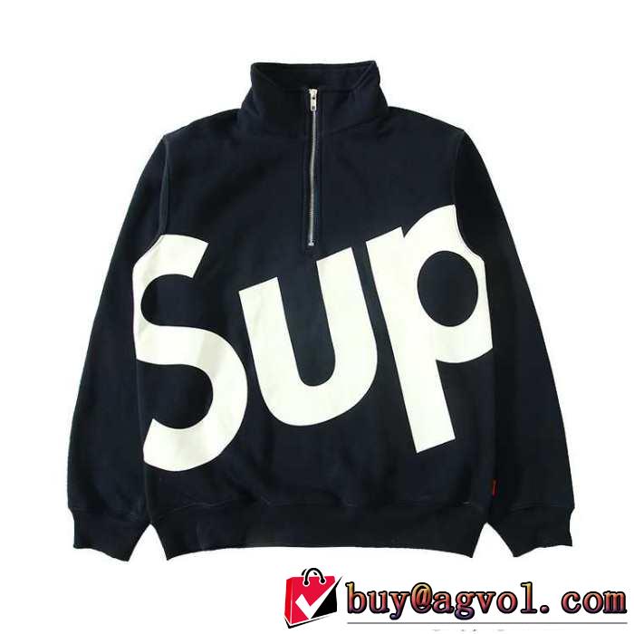 着心地抜群！ 2015秋冬 SUPREME シュプリーム ジップパーカー スタンドネック 5色可選