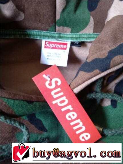 完売品　2015秋冬 SUPREME シュプリーム　お洒落 パーカー
