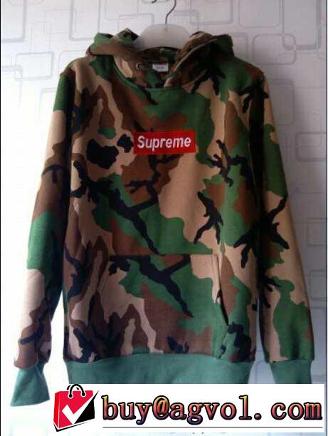 完売品　2015秋冬 SUPREME シュプリーム　お洒落 パーカー