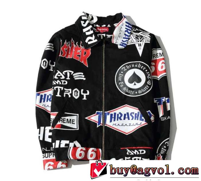 快適な着心地に 2015秋冬 SUPREME シュプリーム 活躍　ブルゾン 2色可選