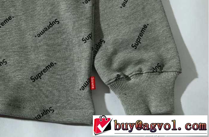 落ち着いた　 2015秋冬 SUPREME シュプリーム 美品　プルオーバーパーカー 3色可選