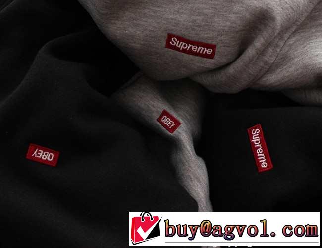大活躍　 2015秋冬 SUPREME シュプリーム 着心地柔らかなペアパーカー 4色可選