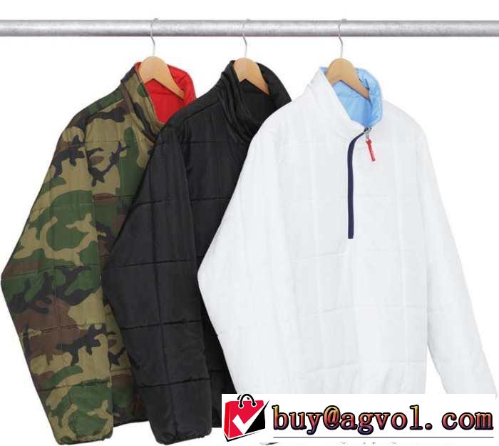大人っぽく　2015秋冬 SUPREME シュプリーム ファッション性ある両面可用 綿入れ 3色可選