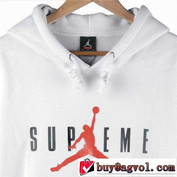 耐久性ある 2015秋冬 Supreme x Air Jordan 素敵なプルオーバーパーカー 男女兼用 3色可選