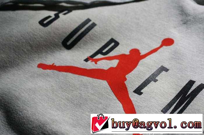 耐久性ある 2015秋冬 Supreme x Air Jordan 素敵なプルオーバーパーカー 男女兼用 3色可選