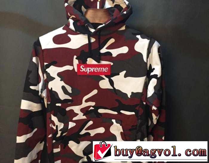存在感抜群 2015秋冬 SUPREME シュプリーム 人気販売　プルオーバーパーカー 迷彩