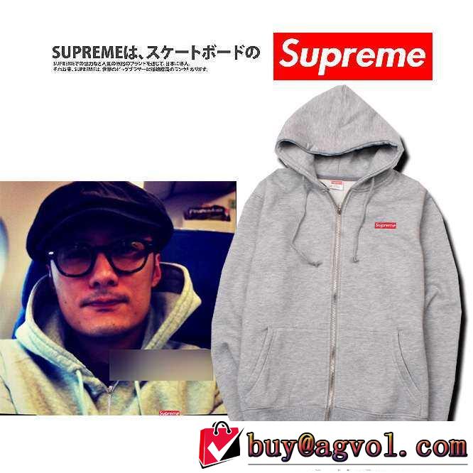 機能派スタイル　 supreme シュプリーム 綺麗に パーカー