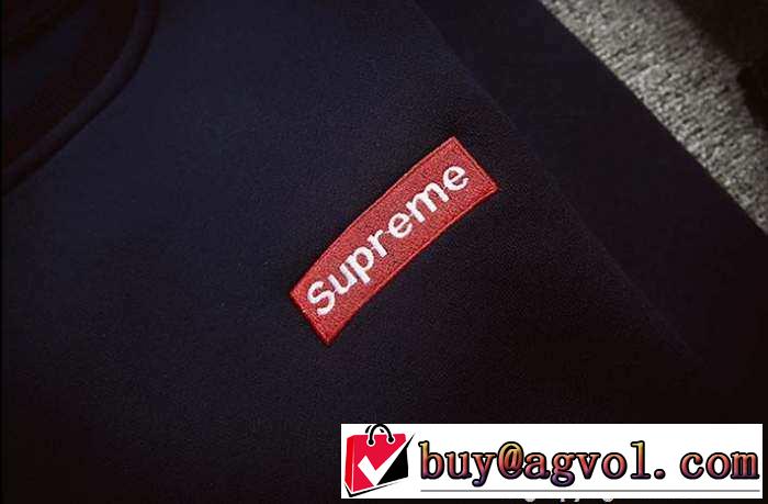 大容量　supreme シュプリーム プレゼントに 使い勝手抜群のプルオーバーパーカー 3色可選 ペアパーカー