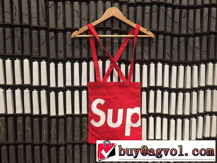 ファション性ある　 2015 SUPREME シュプリーム 完売　エコバッグ