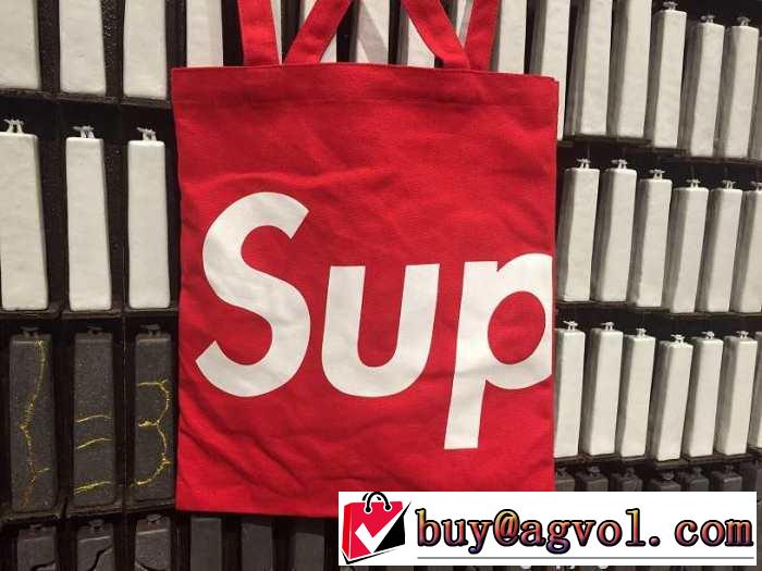 ファション性ある　 2015 SUPREME シュプリーム 完売　エコバッグ