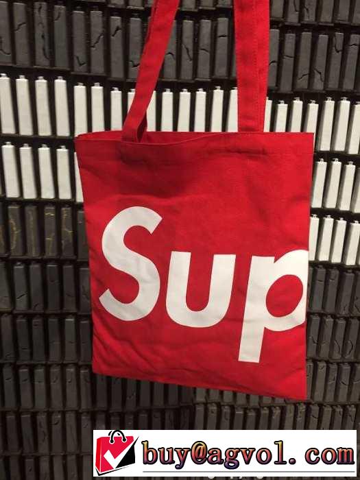 ファション性ある　 2015 SUPREME シュプリーム 完売　エコバッグ