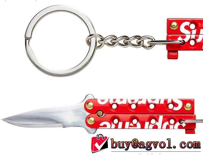 美品！2015 SUPREME シュプリーム 格安　ダガーキーホルダー