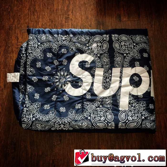 素敵な2015秋冬 AW Supreme x The NORTH FACE 大容量のあるスリーピングバッグ