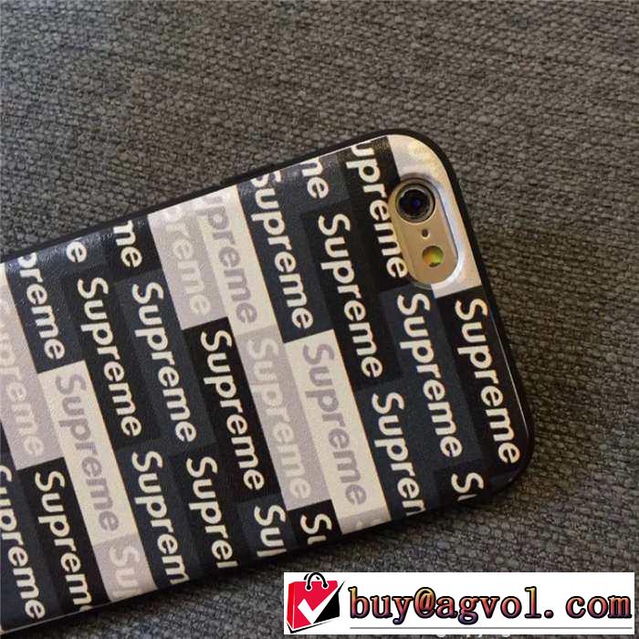 高級感漂う上品な秋冬 SUPREME シュプリーム iphone6/6S iphone6 PLUS/6S PLUS 大人可愛い携帯ケース