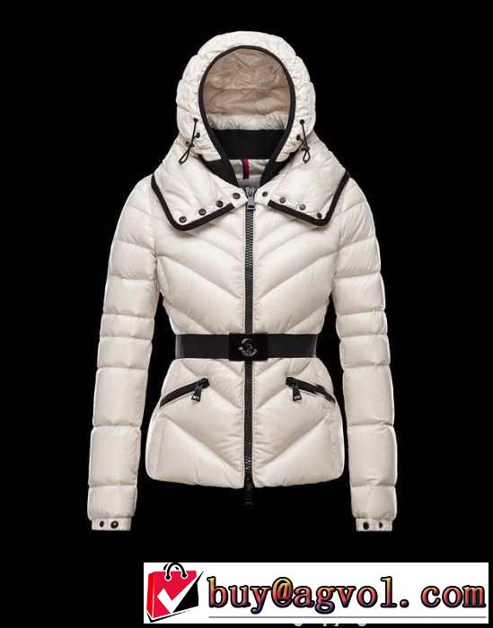 柔らかく心地の良い　 2015秋冬 MONCLER モンクレール 特別なデザイン　ダウンジャケット 腰の括れ 2色可選