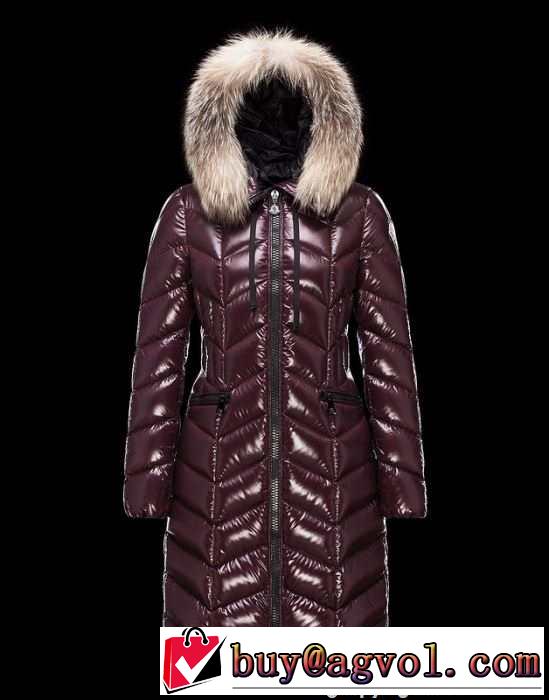 定番デザインで人気 2015秋冬 moncler モンクレール 上質な素材　ダウンジャケット ロング 2色可選