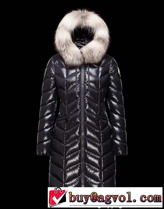 定番デザインで人気 2015秋冬 moncler モンクレール 上質な素材　ダウンジャケット ロング 2色可選