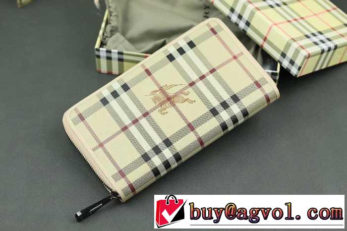 お洒落な burberry バーバリー　 プレゼントに 長財布 5色可選