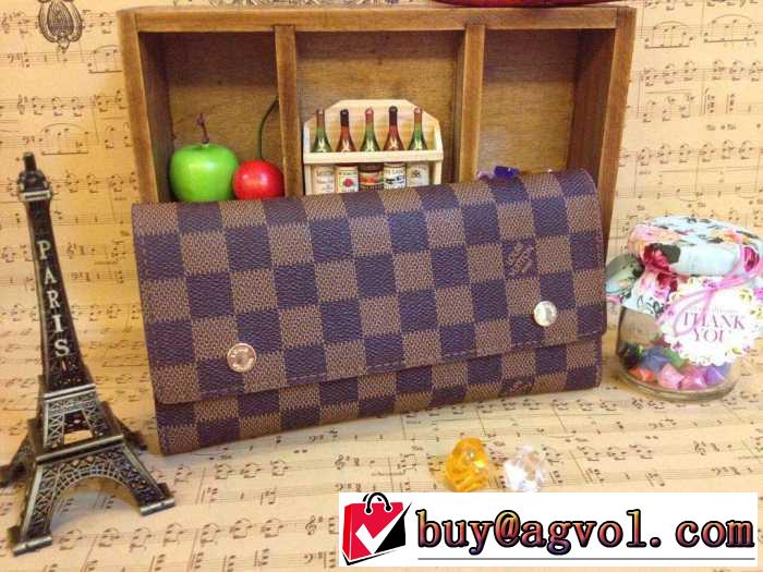実用性も高く秋冬 louis vuitton ルイ ヴィトン 上質なレザーの長財布 カードケース シンプル 2色可選