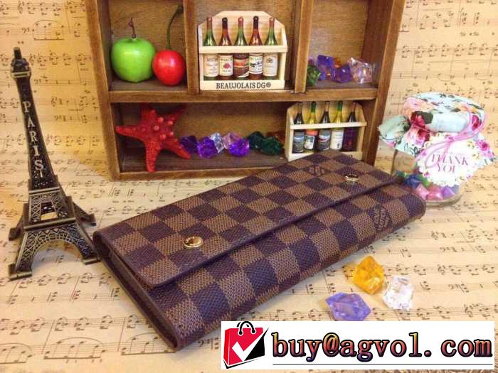 実用性も高く秋冬 louis vuitton ルイ ヴィトン 上質なレザーの長財布 カードケース シンプル 2色可選