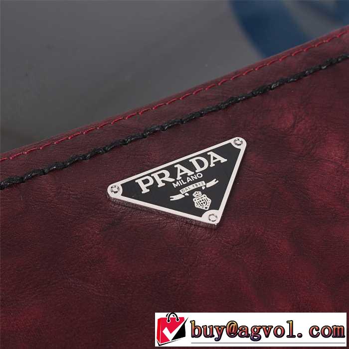 素敵　秋冬 PRADA プラダ 　容量たっぷりでビジネスケース 3色可選