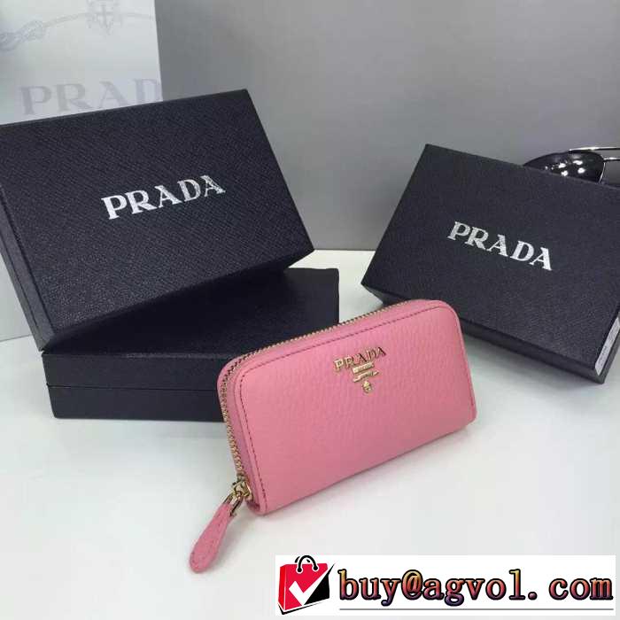 個性的なデザイン　秋冬 prada プラダ 魅力的なキーケース 5色可選