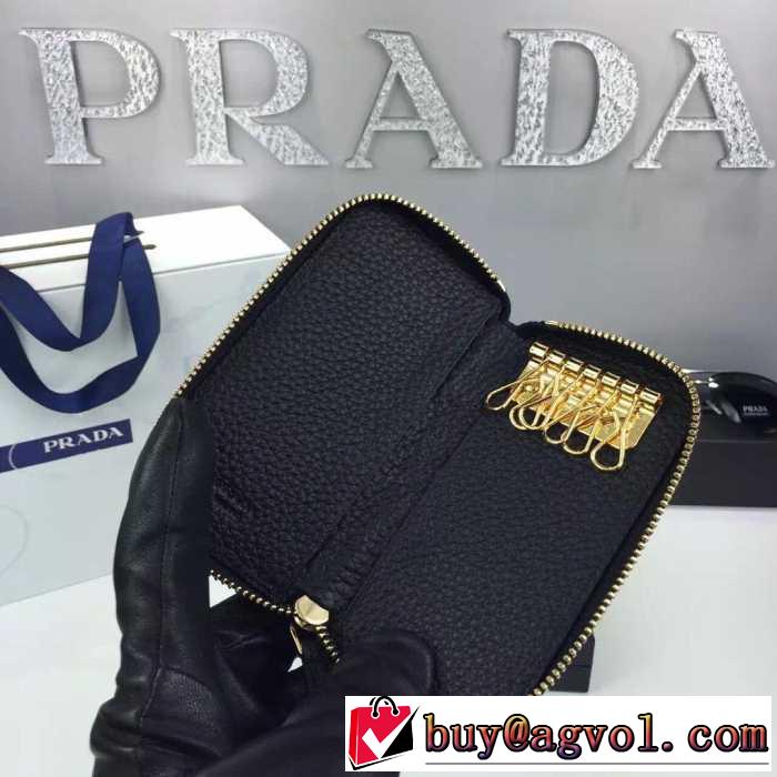 個性的なデザイン　秋冬 prada プラダ 魅力的なキーケース 5色可選