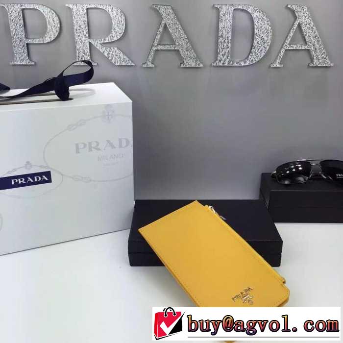 プレゼントに　秋冬 PRADA プラダ カードケース　高品質やシンプル 5色可選