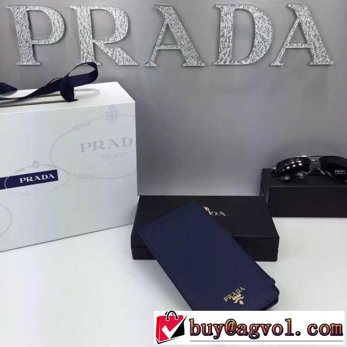プレゼントに　秋冬 PRADA プラダ カードケース　高品質やシンプル 5色可選