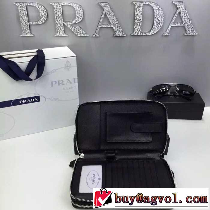お買い得　秋冬 prada プラダ 豊富な収納力を誇る　ポーチ 多色選択可