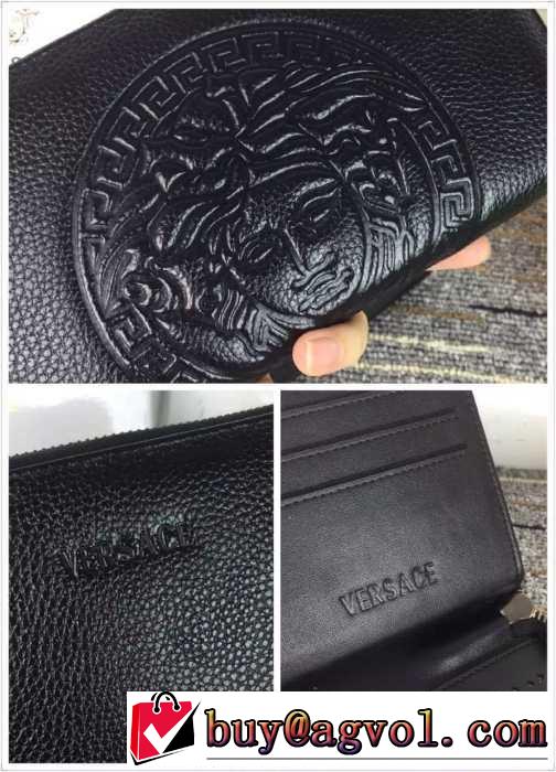 印象的なアイテム　秋冬 versace ヴェルサーチ 便利性のあるビジネスケース