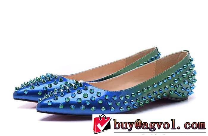 快適 2015 Christian Louboutinクリスチャンルブタン ローヒール 人気販売　レディースシューズ