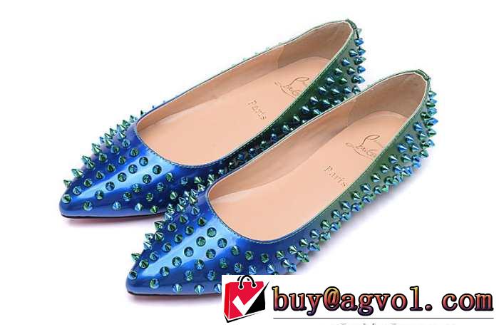 快適 2015 Christian Louboutinクリスチャンルブタン ローヒール 人気販売　レディースシューズ