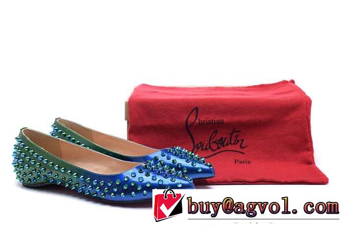 快適 2015 Christian Louboutinクリスチャンルブタン ローヒール 人気販売　レディースシューズ