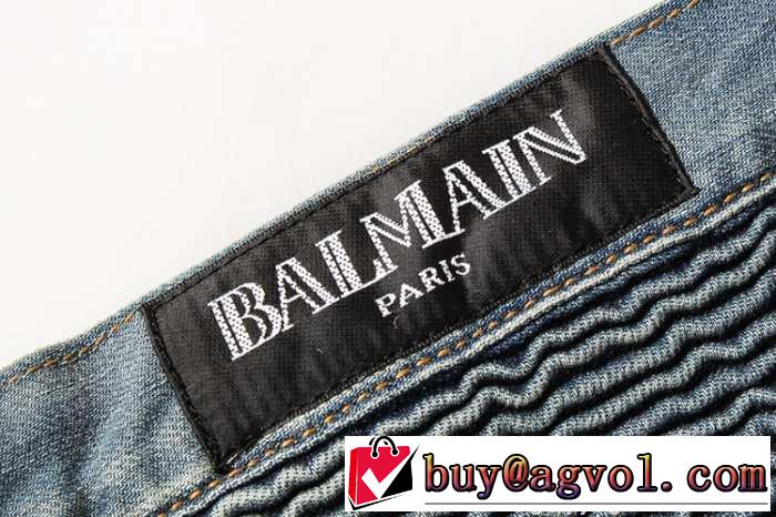 2015 美脚効果ある BALMAIN バルマン ショートパンツ