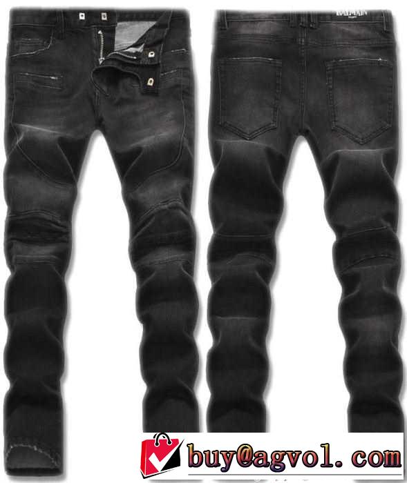 ファッション性に溢れる 2015秋冬 BALMAIN バルマン 今季セール　スキニーパンツ