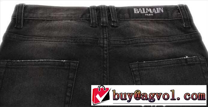 ファッション性に溢れる 2015秋冬 BALMAIN バルマン 今季セール　スキニーパンツ