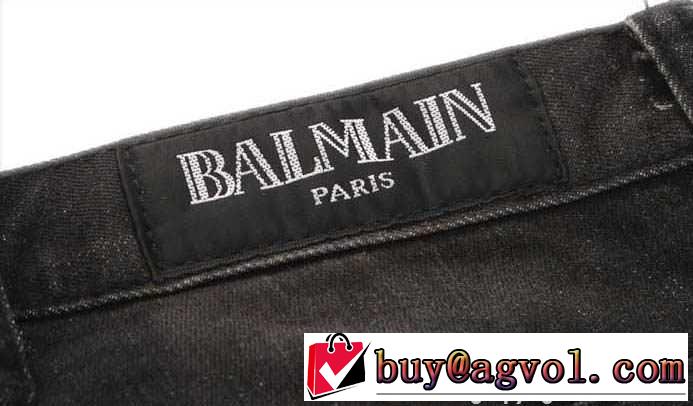 ファッション性に溢れる 2015秋冬 BALMAIN バルマン 今季セール　スキニーパンツ
