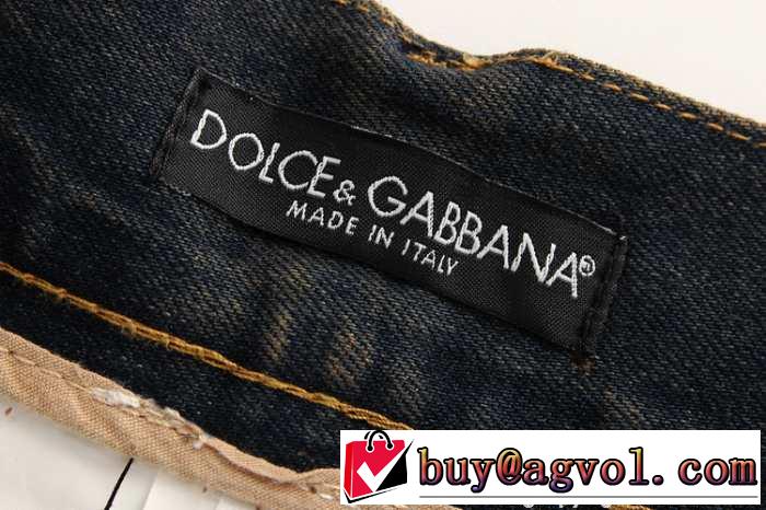 時流感を演出 2015 Dolce&Gabbana ドルチェ＆ガッバーナ 上品　ダメージデニム