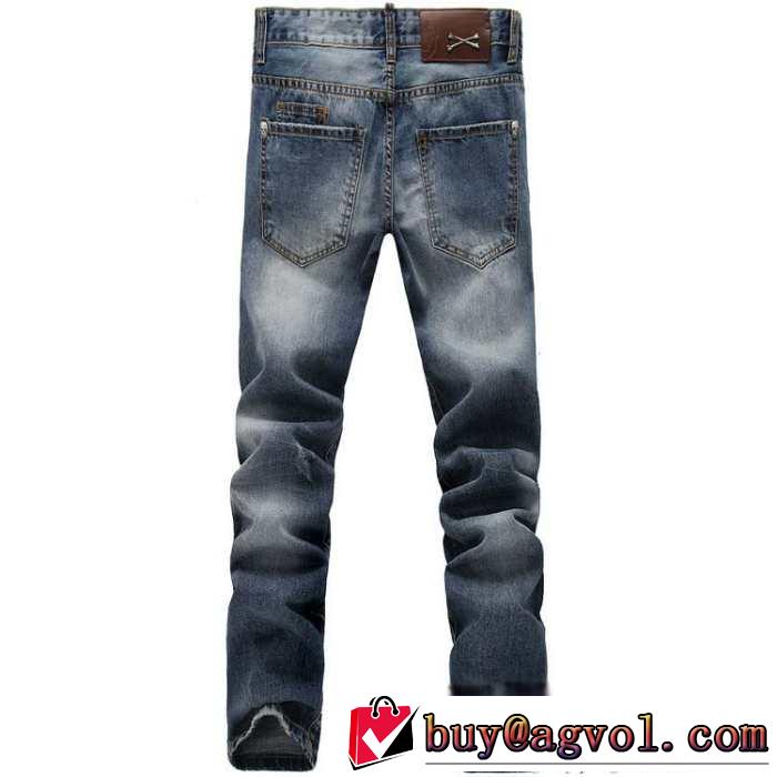 人気販売　2015  PHILIPP PLEIN フィリッププレイン ジーンズ 快適　デニムパンツ