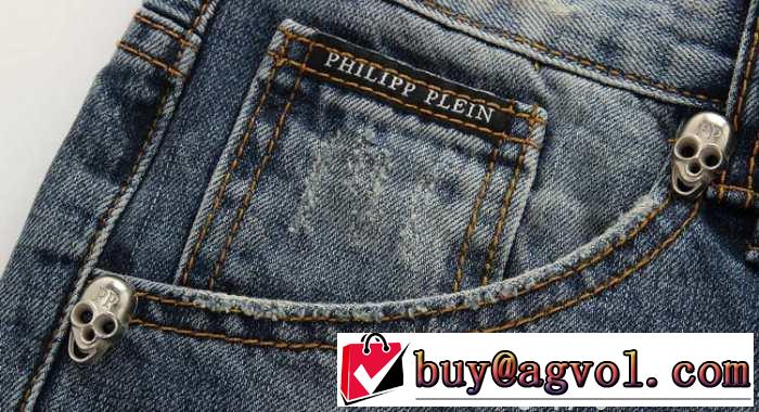 人気販売　2015  PHILIPP PLEIN フィリッププレイン ジーンズ 快適　デニムパンツ