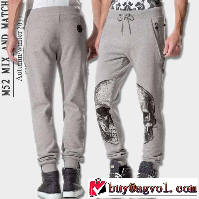 個性的 2015 PHILIPP PLEIN フィリッププレイン 最高級　チノパン 2色可選