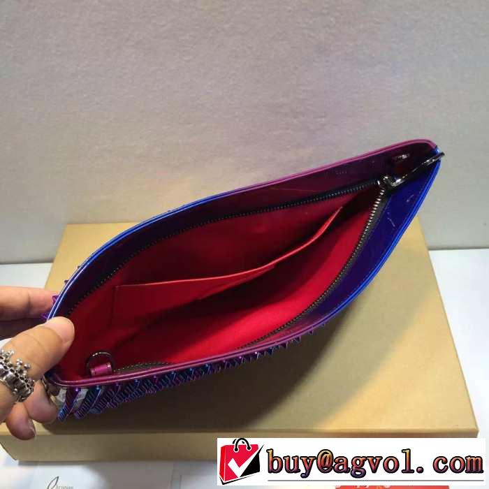 美品　2015 Christian Louboutinクリスチャンルブタン 高級感ある　バッグ 2色可選